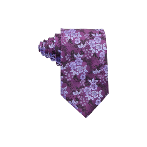 New Classic Purple Woven Silk Men's Necktie